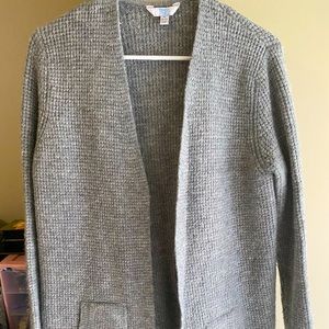 Grey cardigan- super cute!